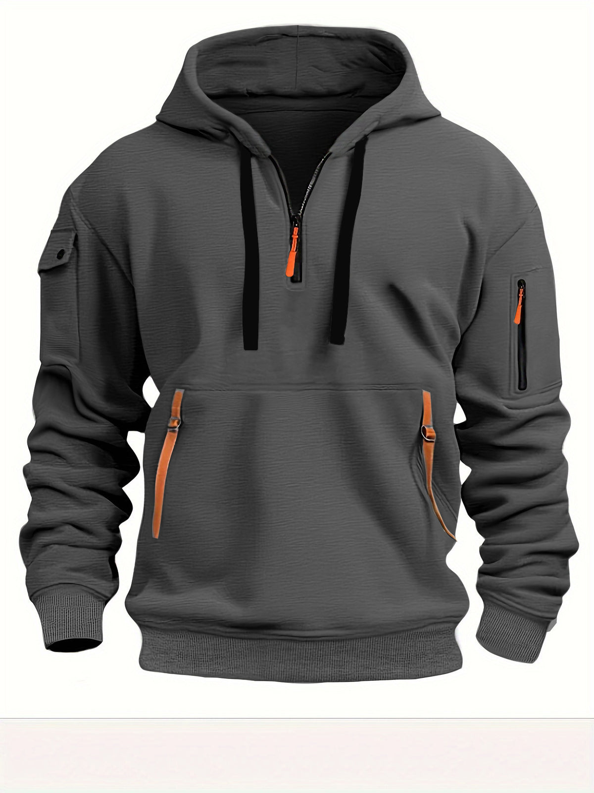 Oversized Drop-Shoulder Hoodie