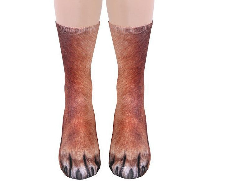 3D Cat Paw Socks