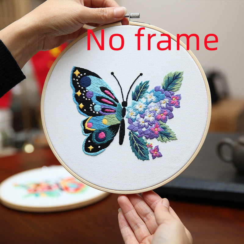 Butterfly Embroidery Kit