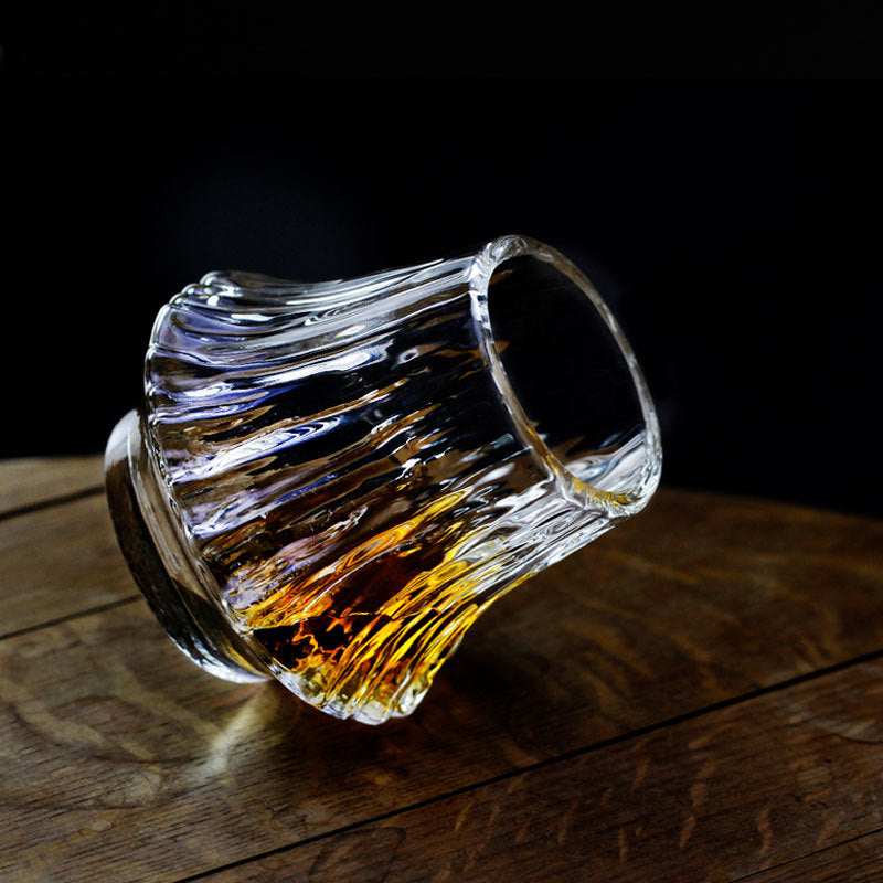 Mount Fuji Whiskey Glass
