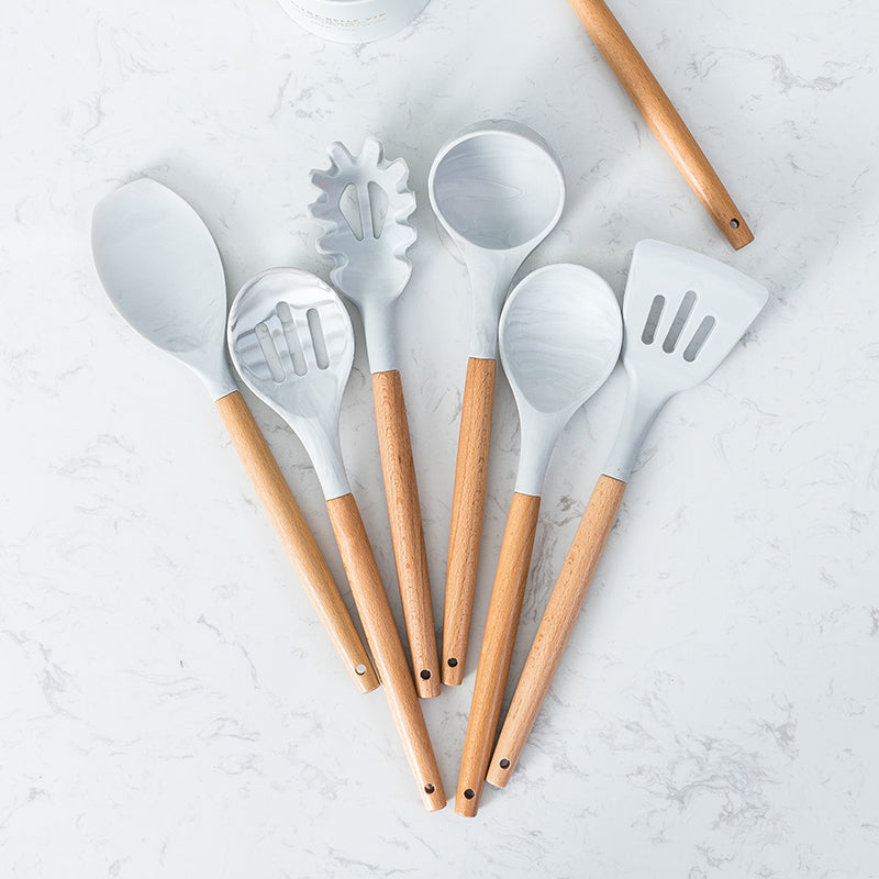 Silicone Spoon & Spatula Set