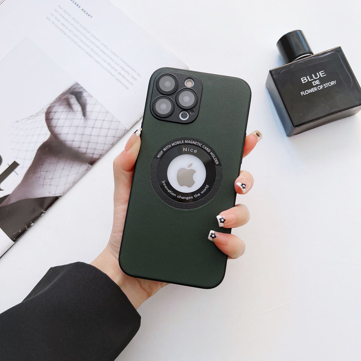 Magnetic Mirror Silicone Case