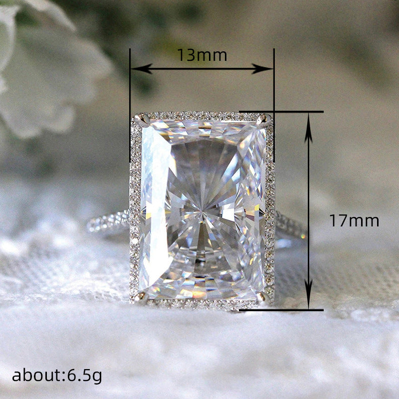 Emerald-Cut Statement Ring