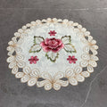 Embroidered Round Placemat