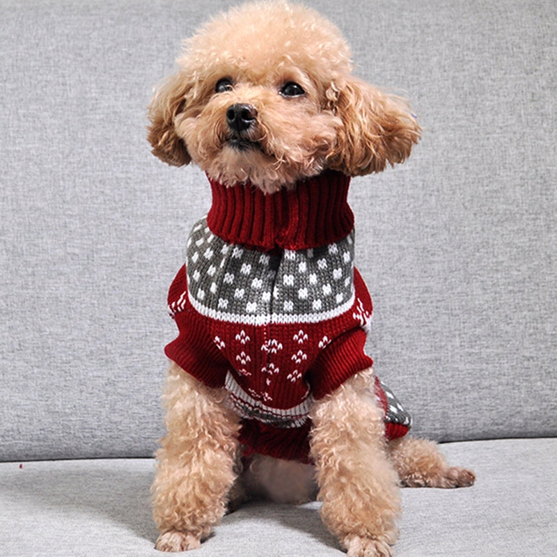 Christmas Knit Pet Sweater