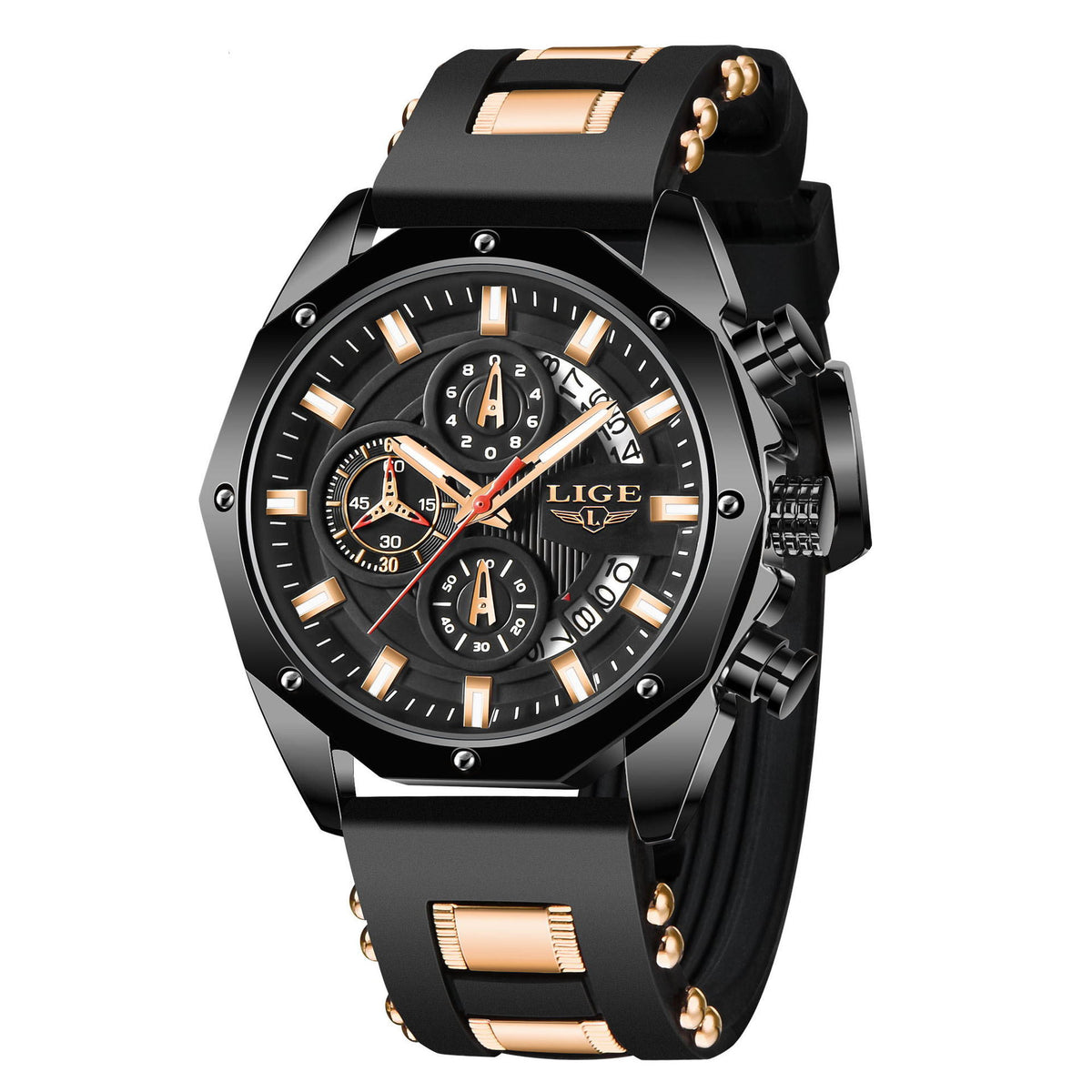 Men's Silicone Sport Watch