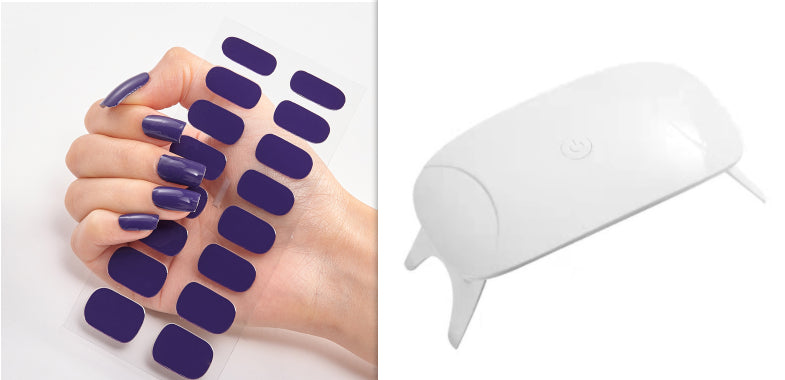 Letter Design Nail Stickers