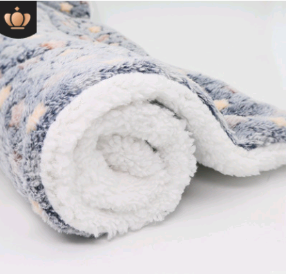 Printed Fleece Pet Blanket