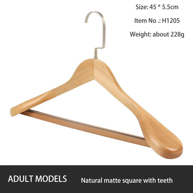 Solid Wood Coat Hangers