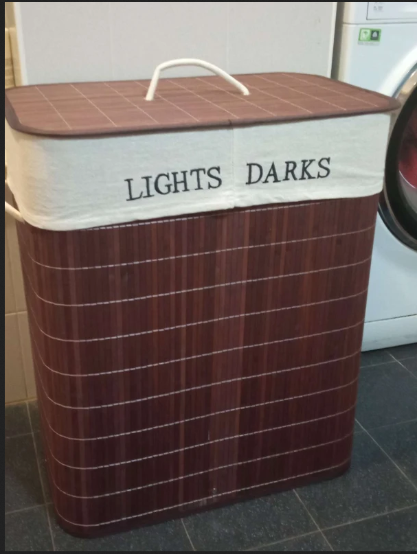 Bamboo Laundry Hamper with Lid
