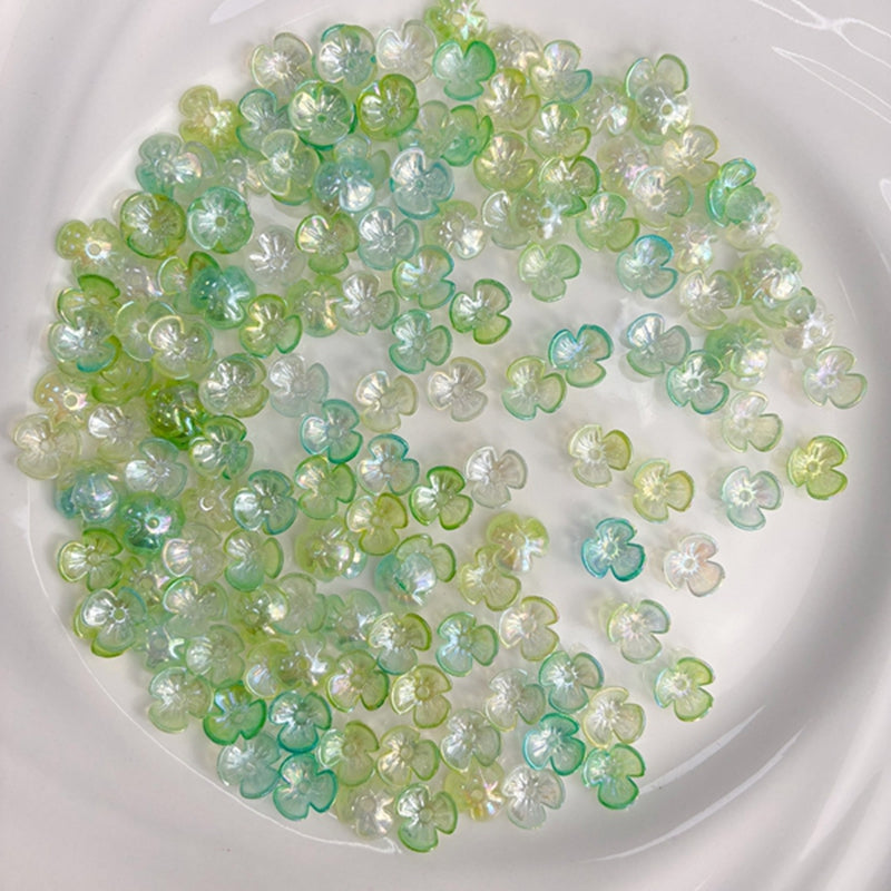 Glow-in-the-Dark Flower Beads