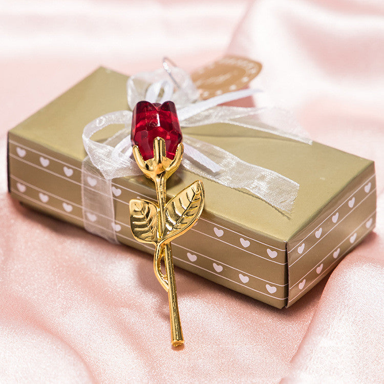 Crystal Rose Keepsake Gift