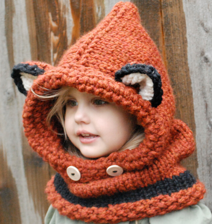 Kids' Knit Earflap Hat