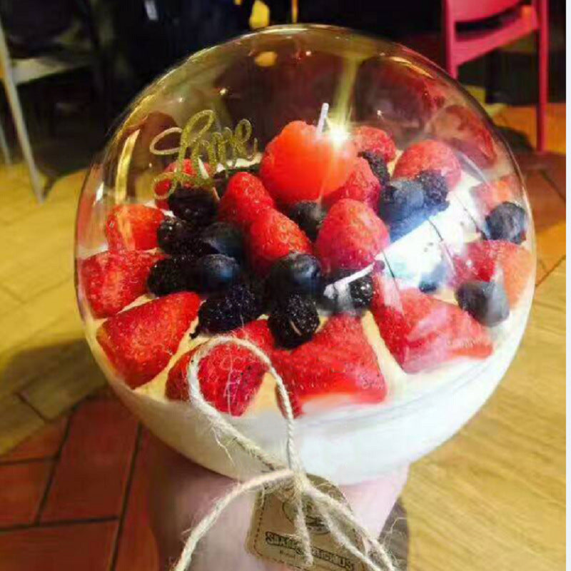 Clear Fillable Ornament Balls