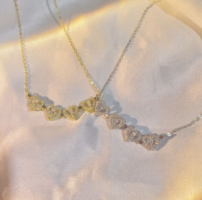4-in-1 Heart Clover Necklace