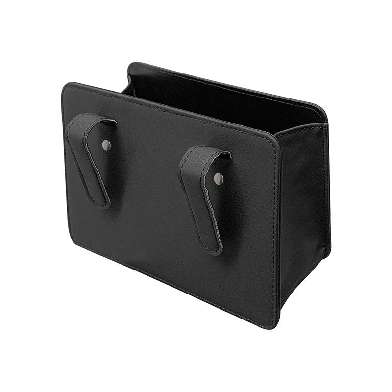 Leather Car Door Trash Bin
