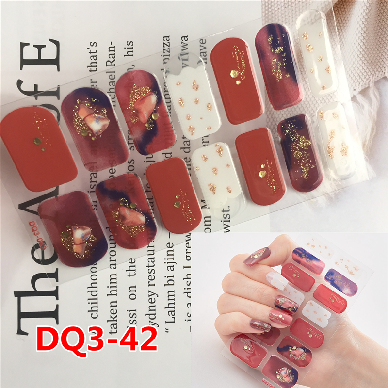 3D Embossed Nail Stickers