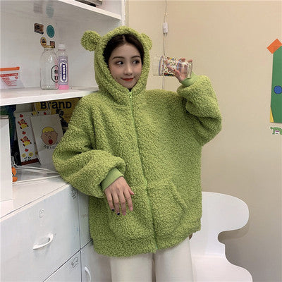 Bear Ear Fleece Jacket