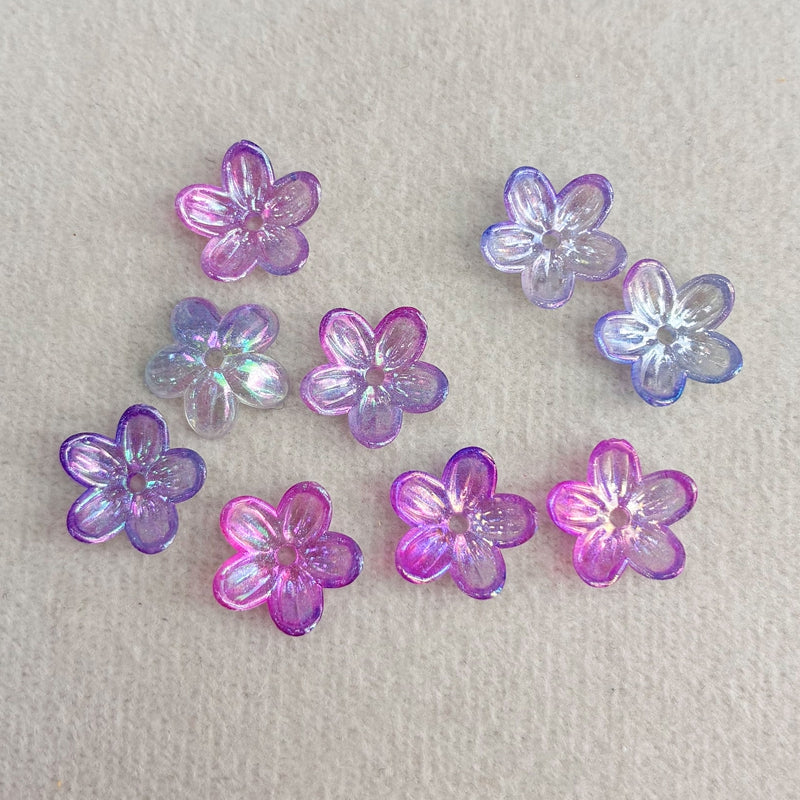 Glow-in-the-Dark Flower Beads