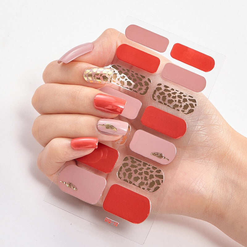3D Embossed Nail Stickers