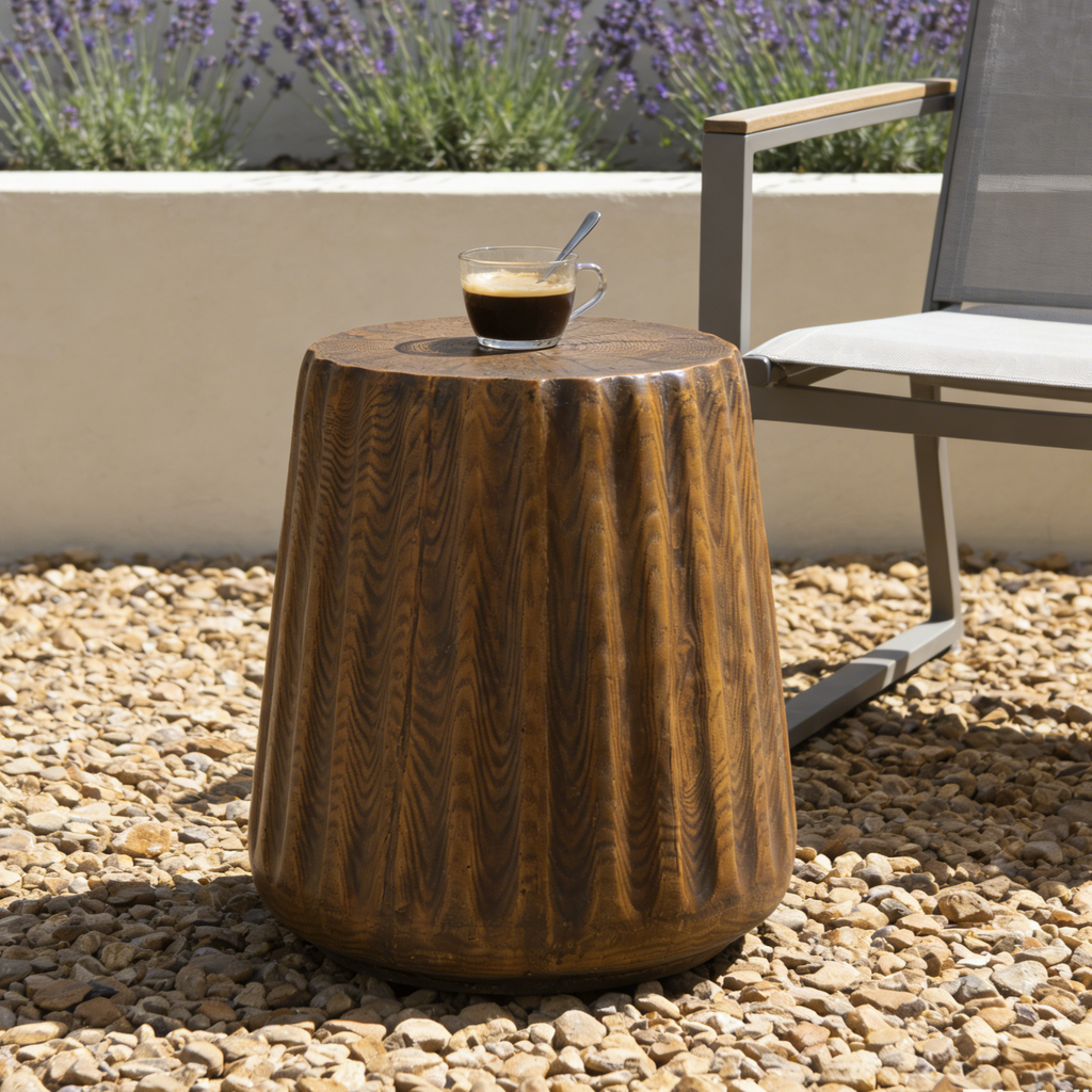 Tree Stump Side Table