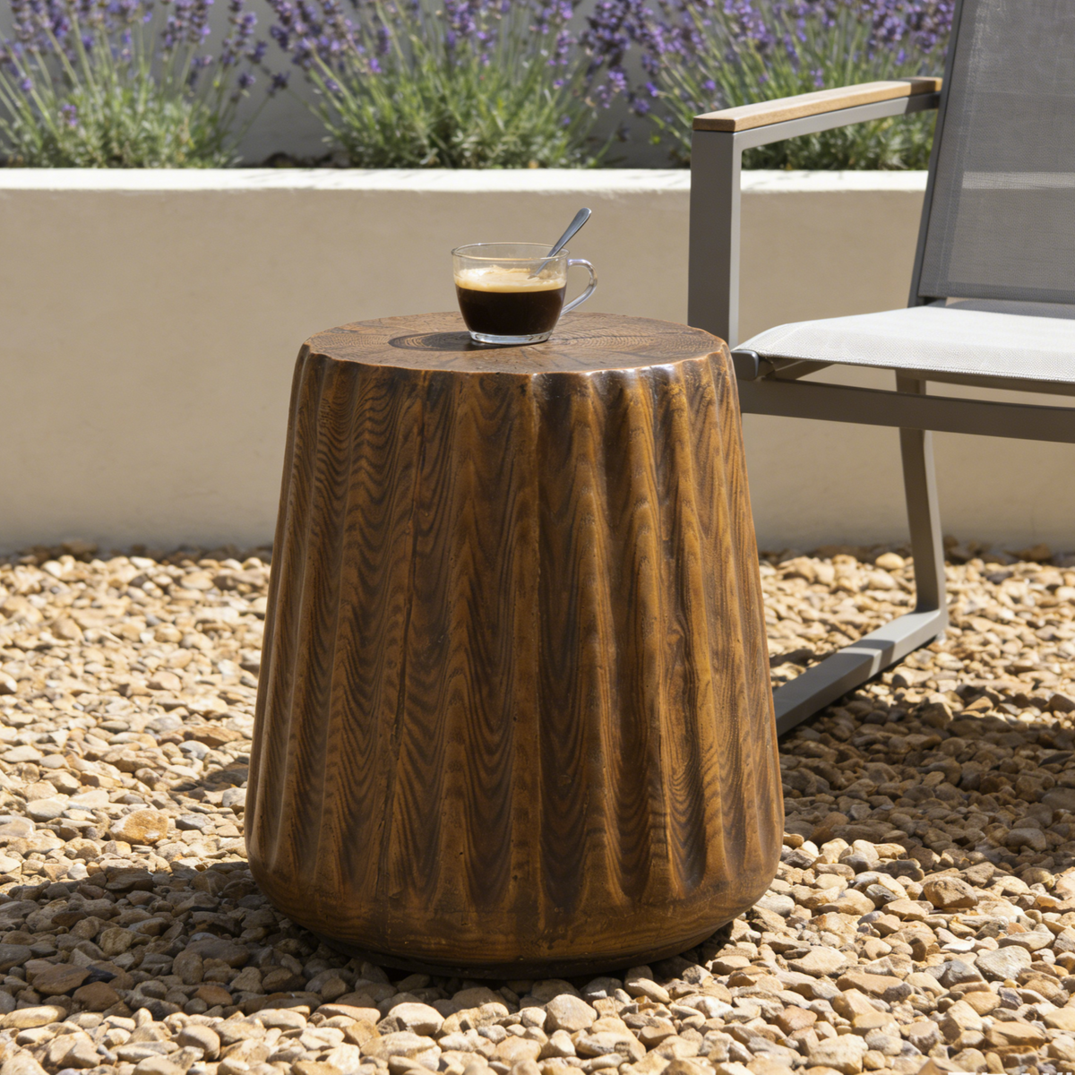 Tree Stump Side Table