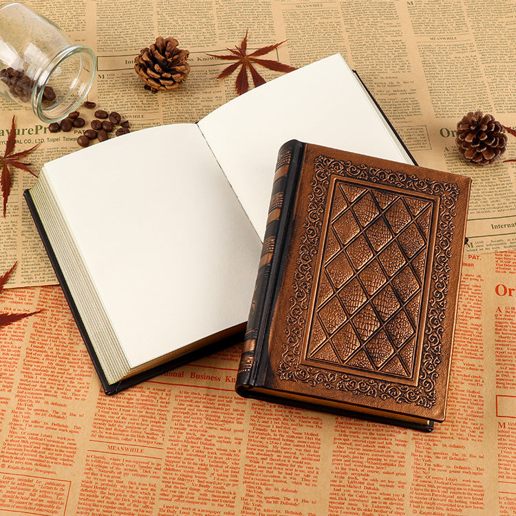 Vintage Faux Leather Notebook