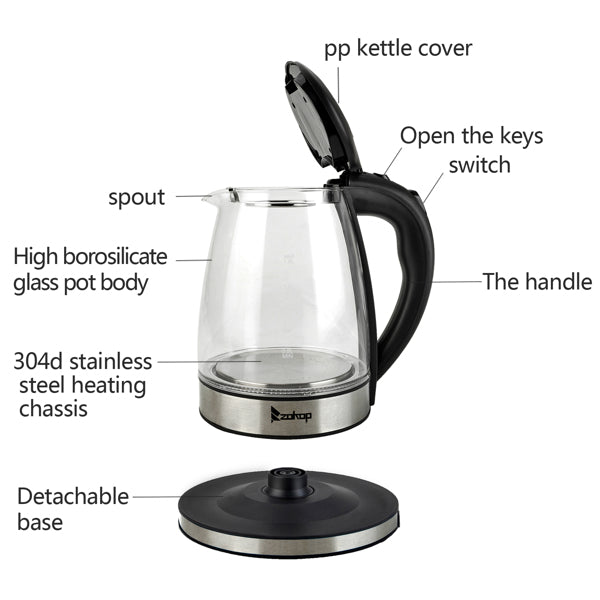 Glass Electric Kettle (120V)