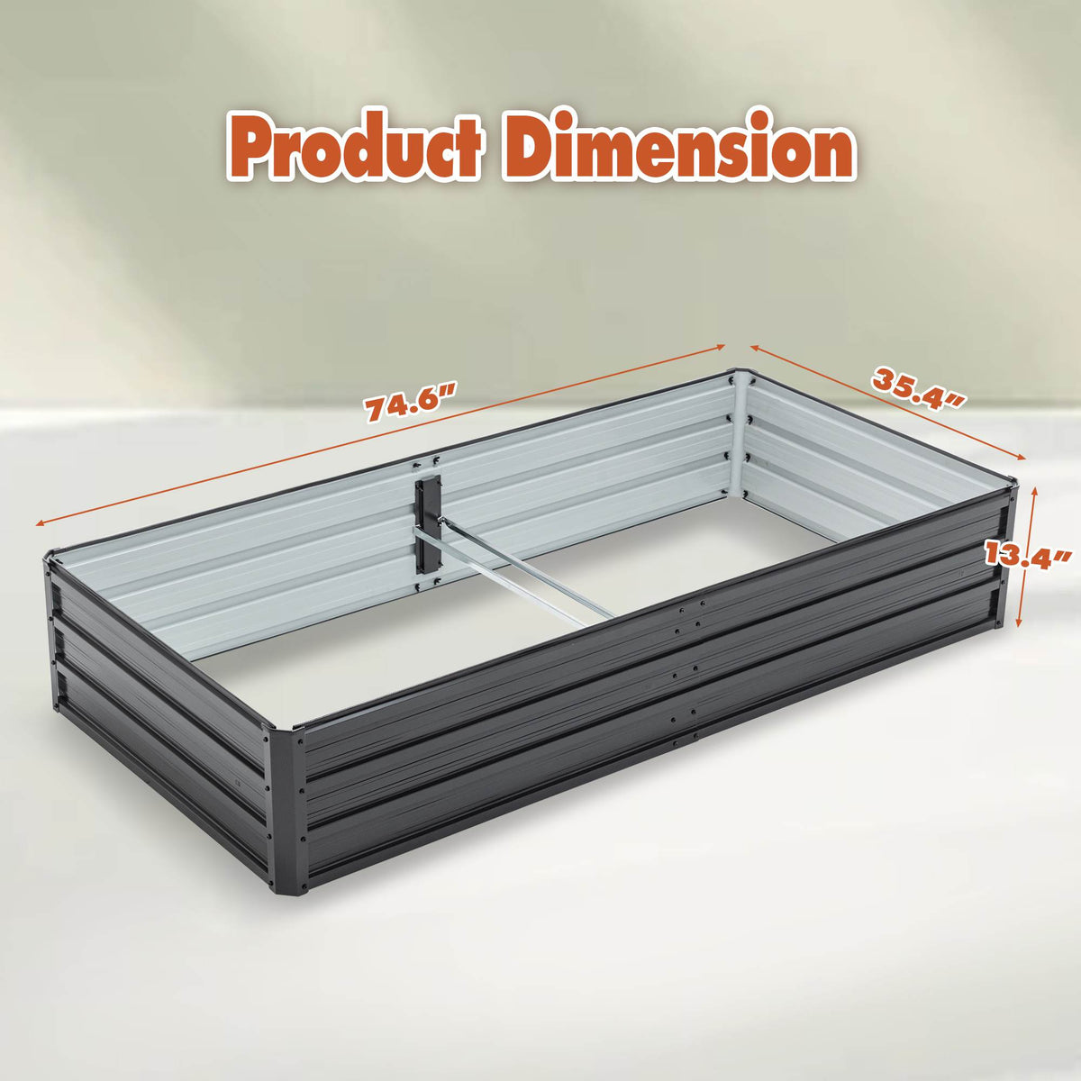 Galvanized Raised Garden Bed