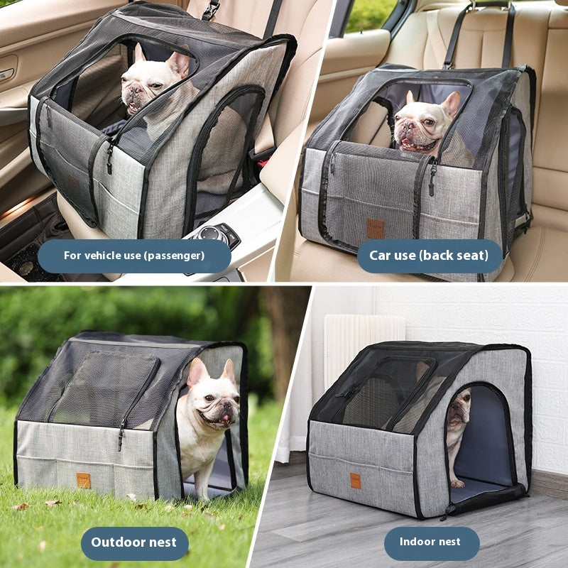 Foldable Car Pet Booster Seat