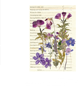 Pressed-Plant Journal Stickers