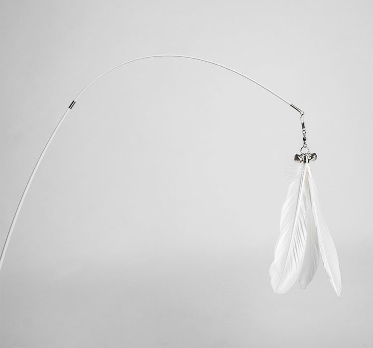 Telescopic Feather Cat Rod