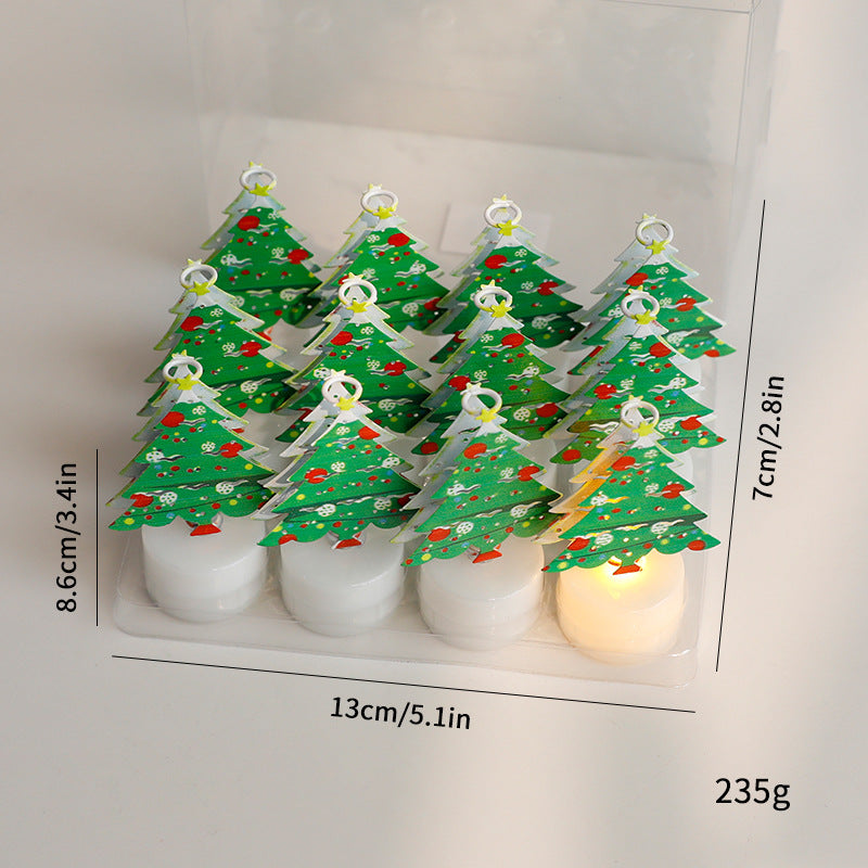 LED Christmas Candle Figures