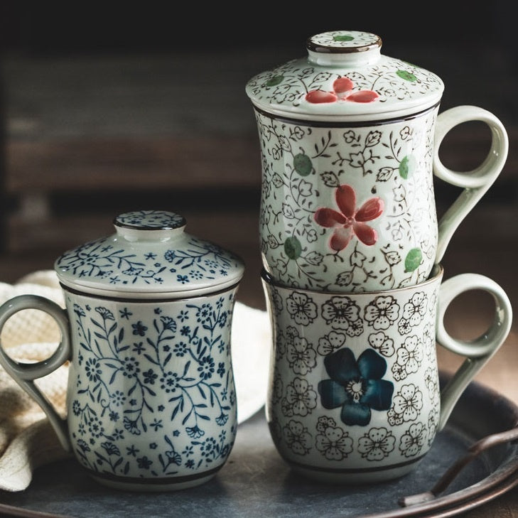 Handmade Ceramic Infuser Mug