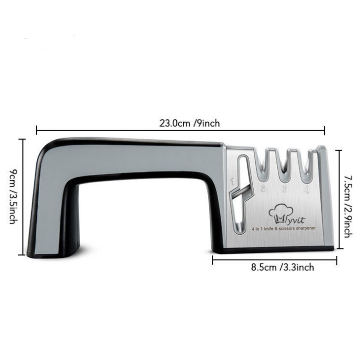 4-in-1 Kitchen Knife Sharpener