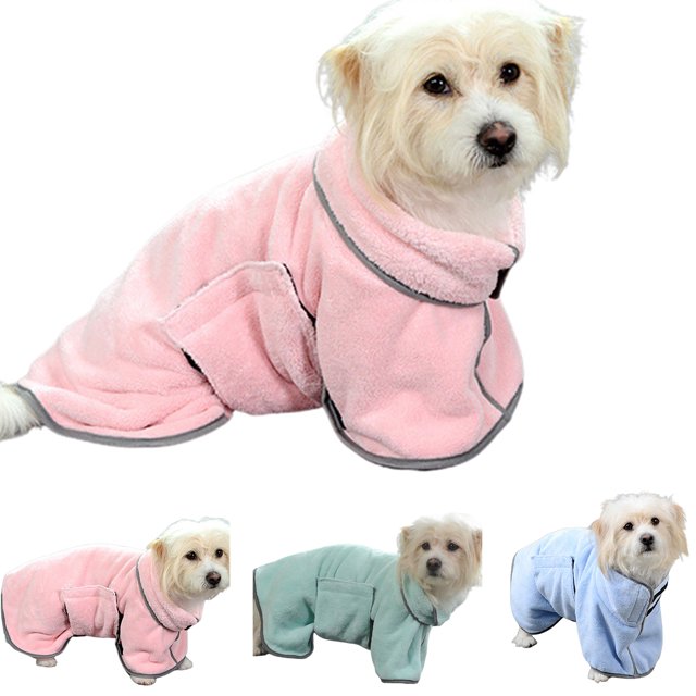Quick-Dry Pet Bathrobe