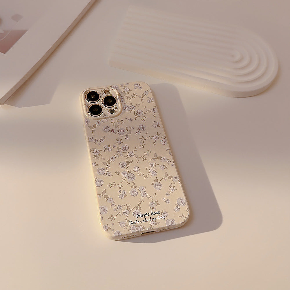 Vintage Embroidered Floral Phone Case