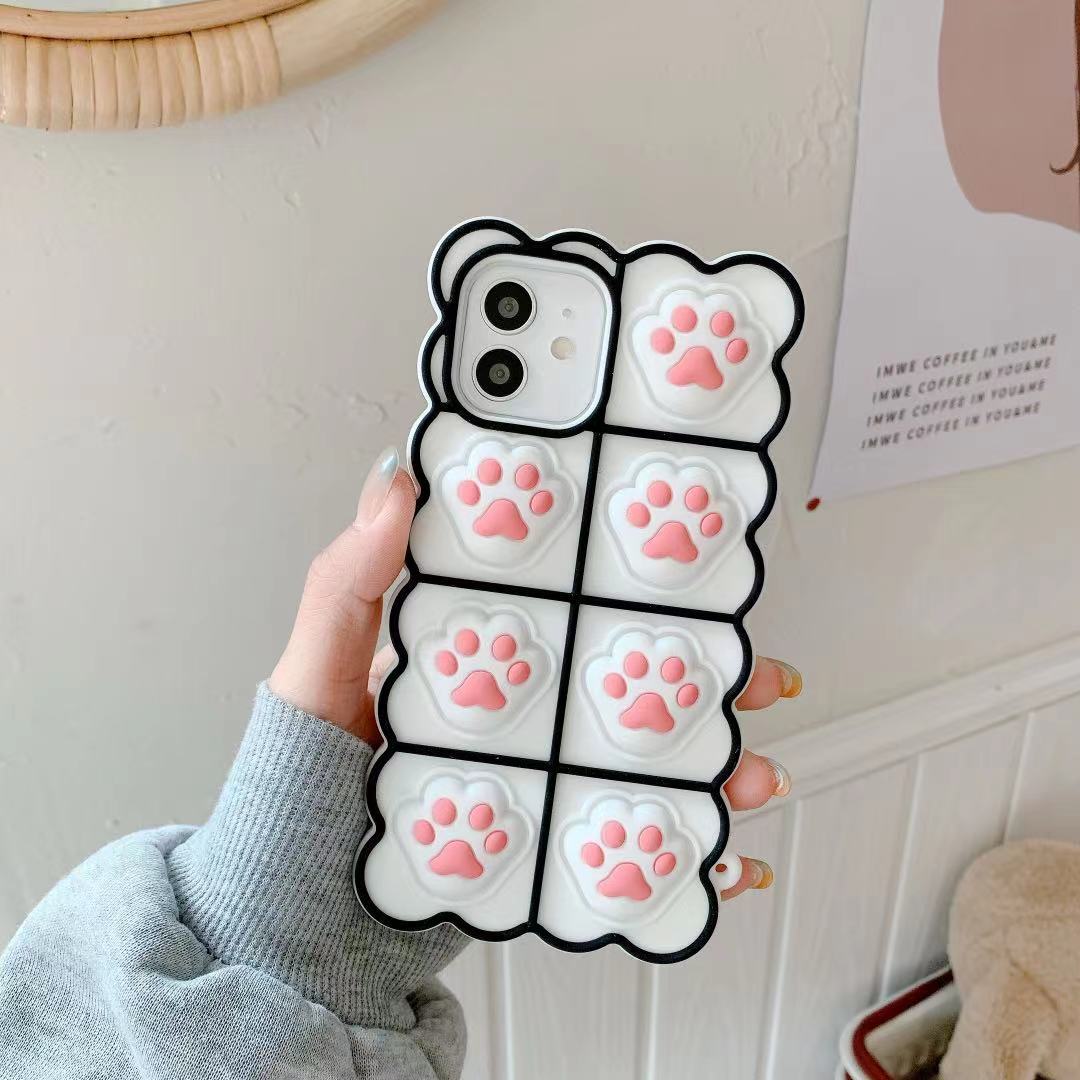 Squishy Cat Paw iPhone Case