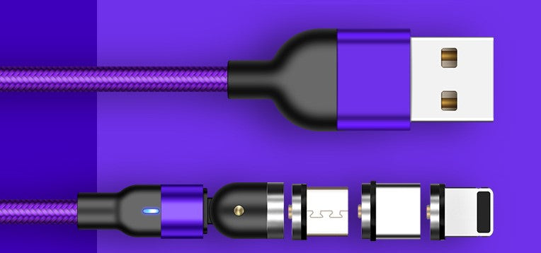 Rotating Magnetic Charging Cable