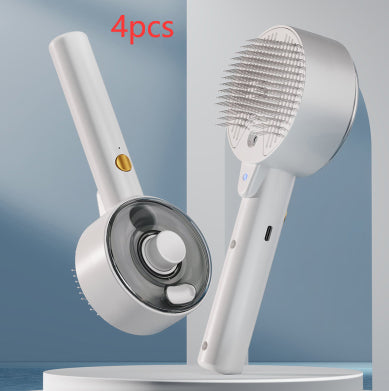 Self-Cleaning Pet Steam Brush