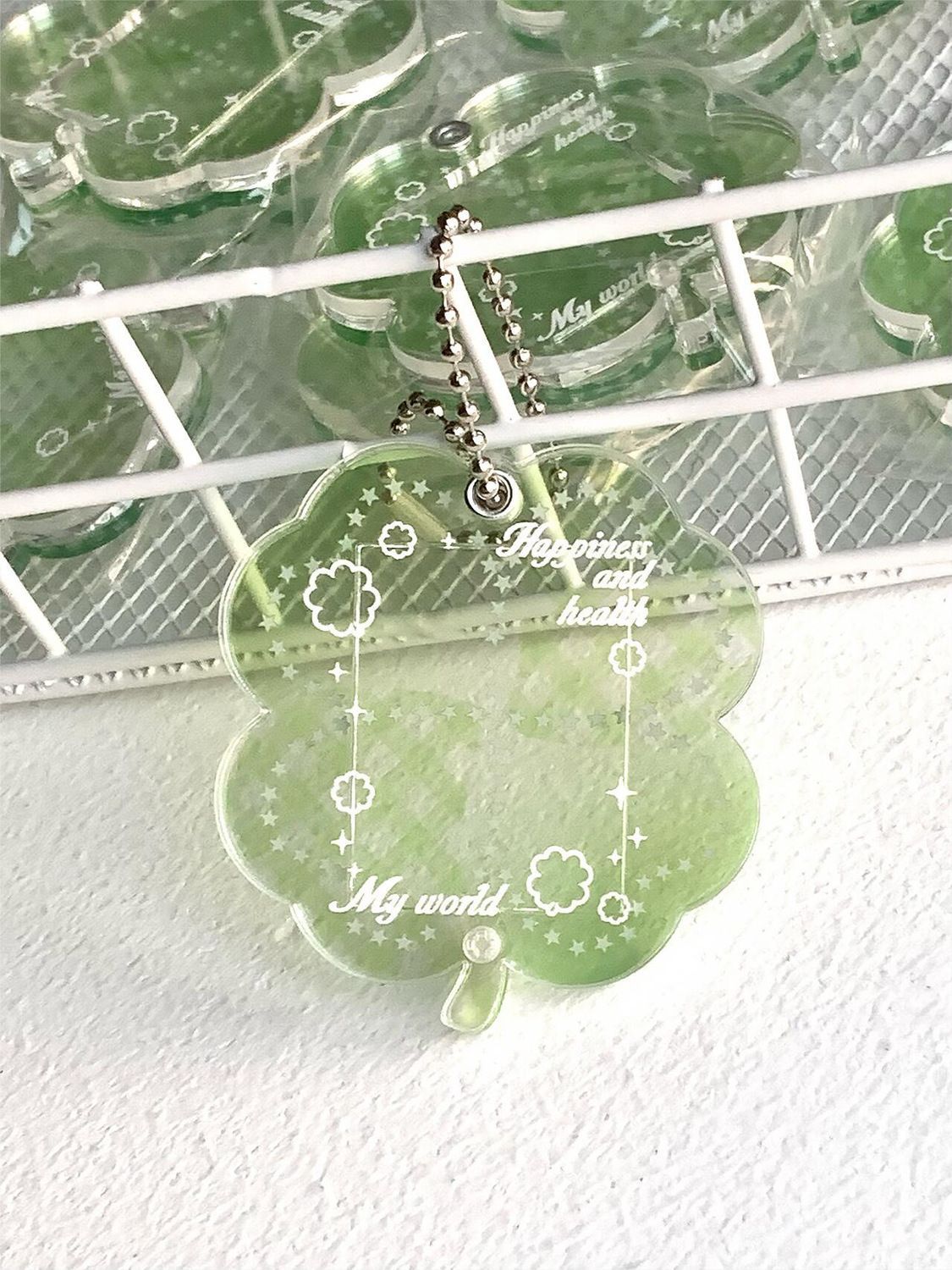 Lucky Clover Bag Charm