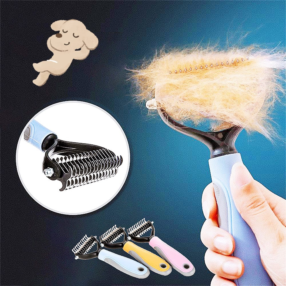 Double-Sided Dematting Comb
