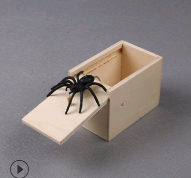 Spider Prank Scare Box