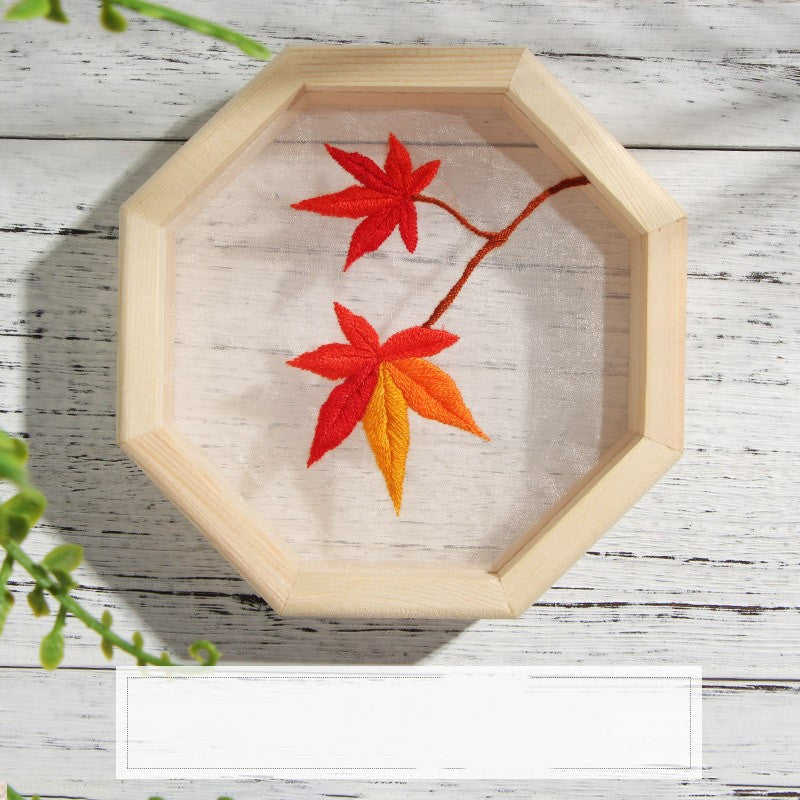 Silk Embroidery Kit with Frame