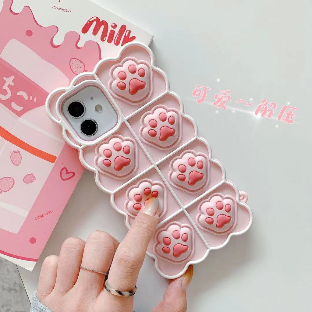 Squishy Cat Paw iPhone Case