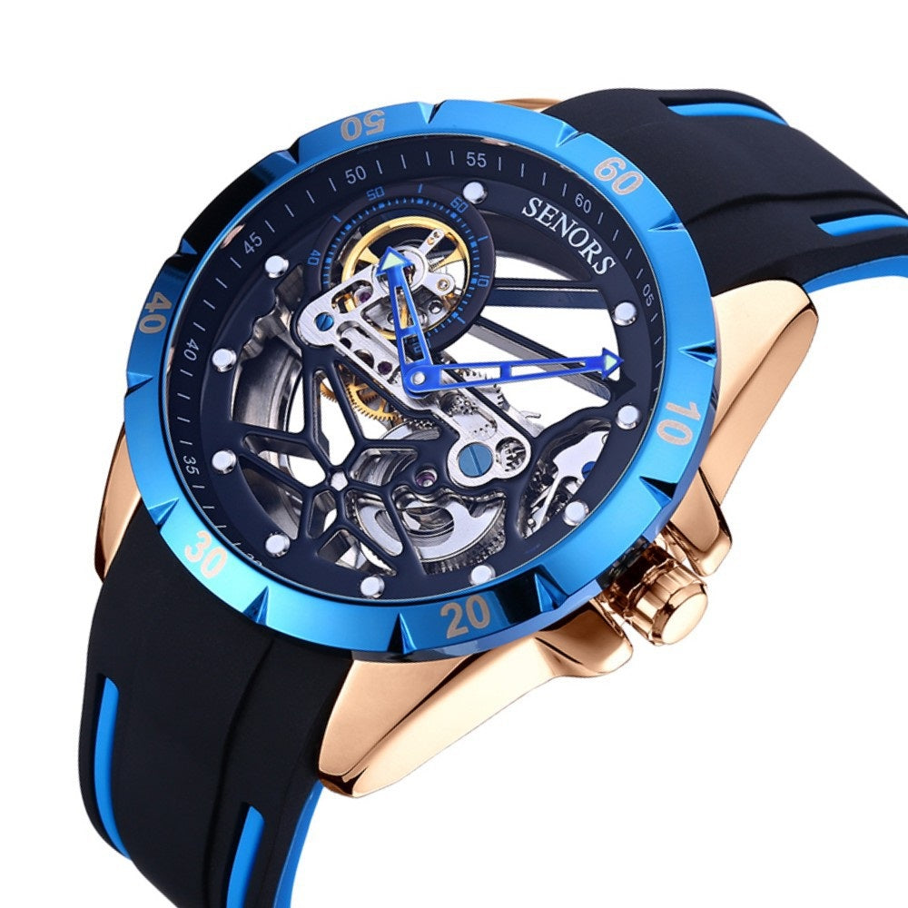 Men's Skeleton Automatic Watch