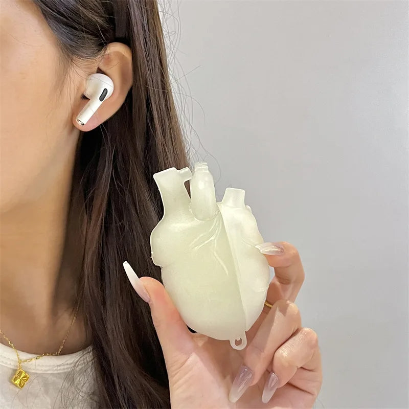 Anatomical Heart AirPods Case