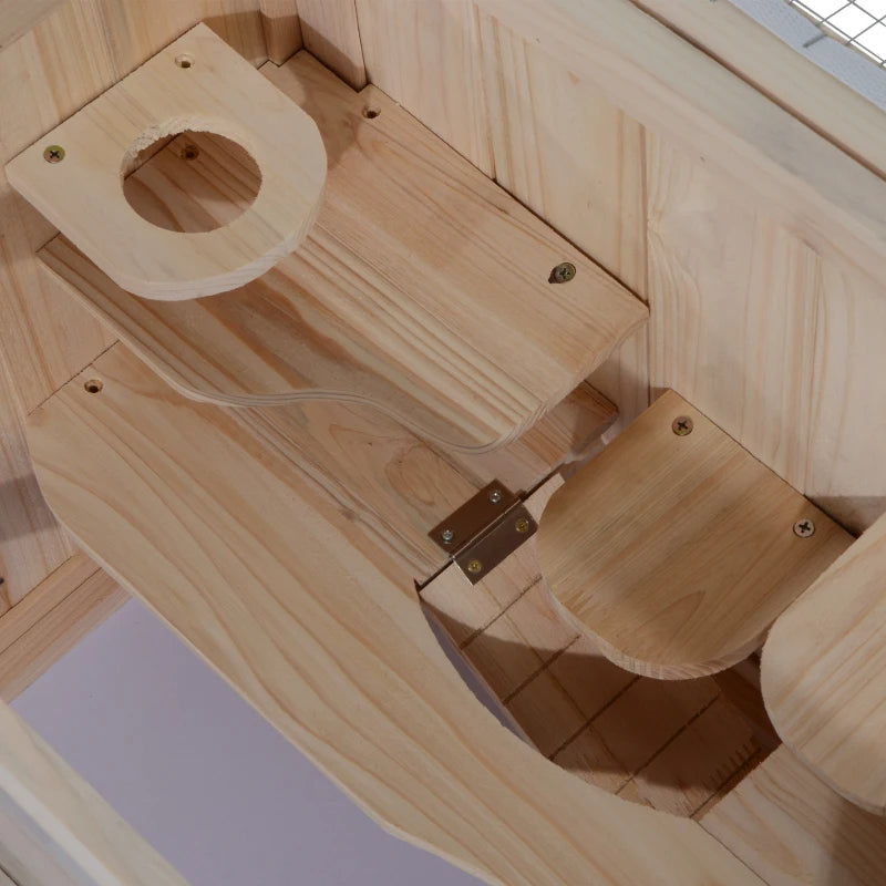 Extra-Large Wooden Hamster Cage (45")