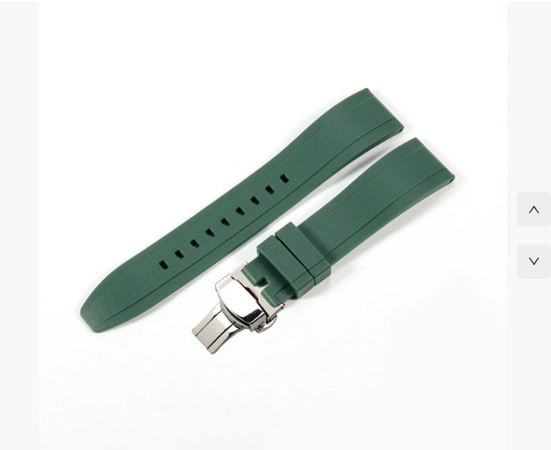 Quick-Release Rubber Watch Strap