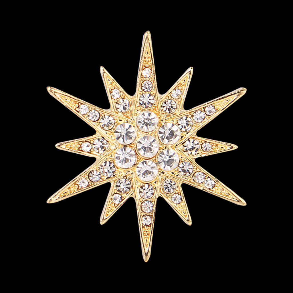 Rhinestone Brooch